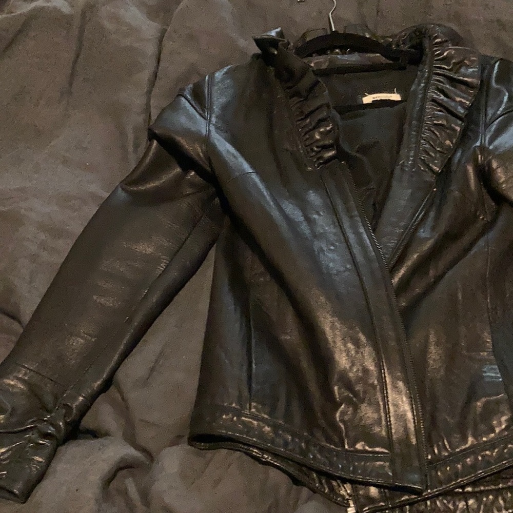 Leather jacket